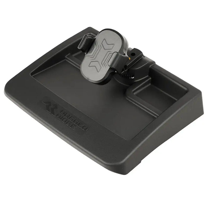 Rugged Ridge Dash Multi-Mount with black plastic desk top and base