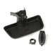 Black tray with handle and device from Rugged Ridge Dash Multi-Mount Phone Kit for Jeep Wrangler.
