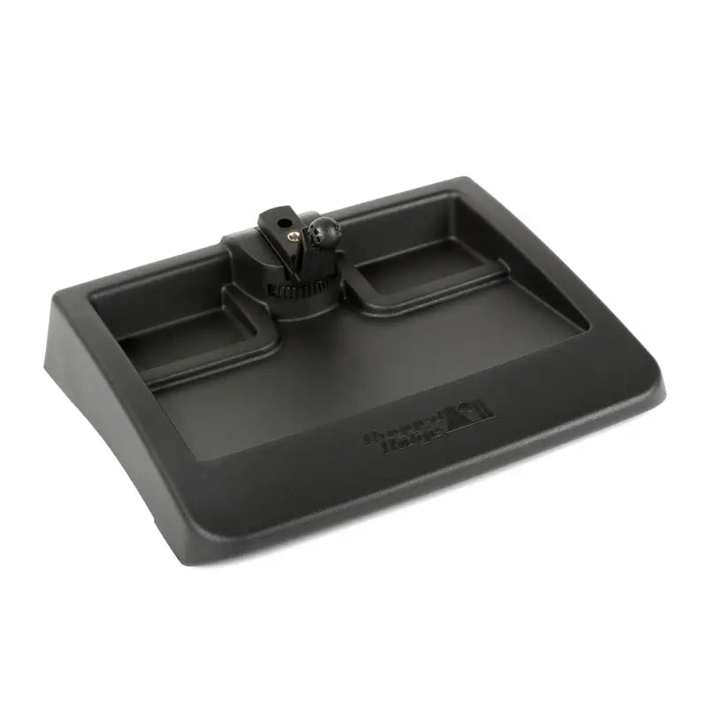 Rugged Ridge Dash Multi-Mount System for Jeep Wrangler - black plastic tray with handle