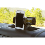 Rugged Ridge Dash Multi-Mount System attached to Jeep Wrangler dashboard