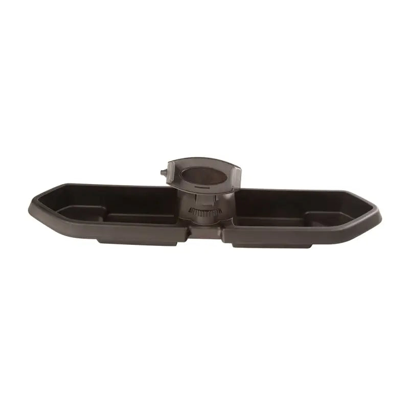 Brown plastic boat handle on Rugged Ridge Dash Multi-Mount.