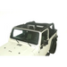 Rugged Ridge Eclipse Sun Shade Full for Jeep Wrangler with Black Roof Rack