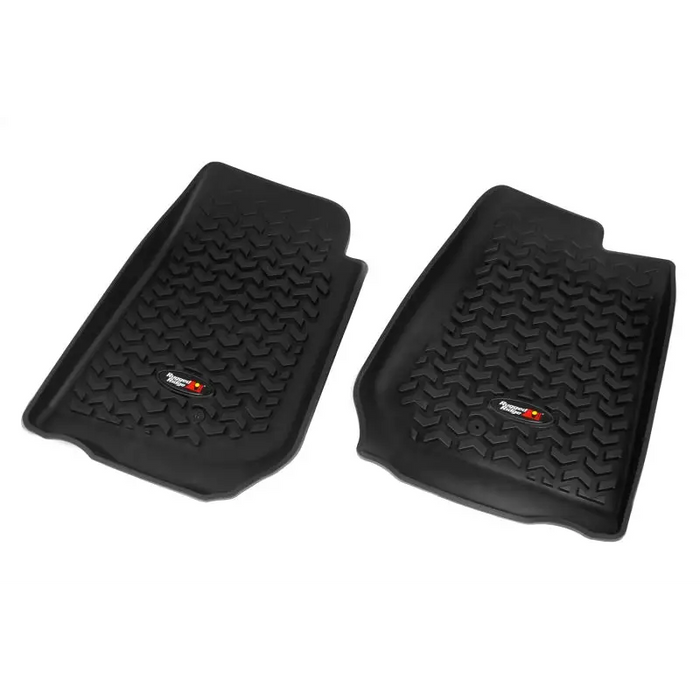 Rugged Ridge floor mats for Jeep Wrangler Unlimited - front and rear set