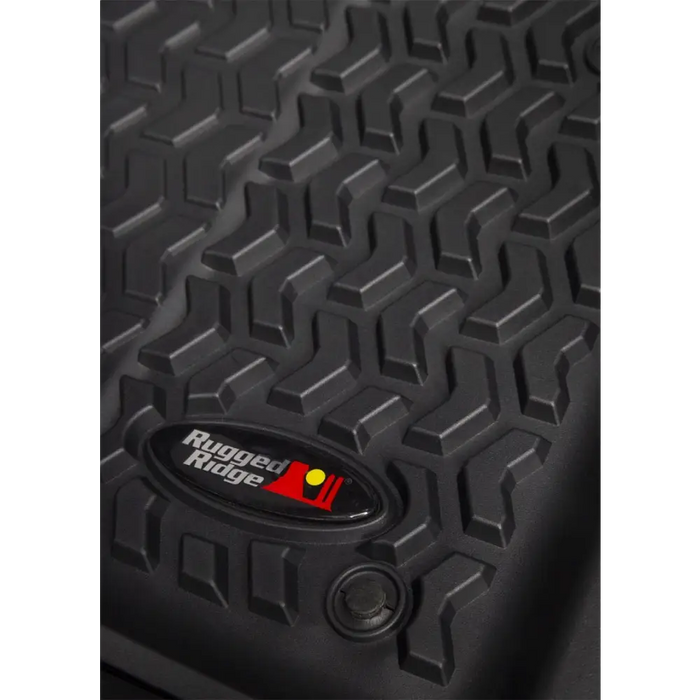 Rugged Ridge Floor Liner with Rubber Grip Pad for Jeep Wrangler and Gladiator
