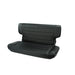 Black leather finish rugged Ridge rear seat cover for 97-02 Jeep Wrangler TJ.