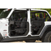 Rugged Ridge Front Tube Doors for Jeep JL & JT in Wooded Area