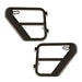 Rugged Ridge black plastic side window trims for Fortis Rear Tube Doors