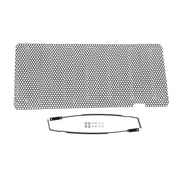 Rugged Ridge Grille Insert for Jeep Wrangler, black and white mesh design