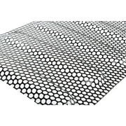 Rugged Ridge grille insert for Jeep Wrangler featuring hexate mesh pattern