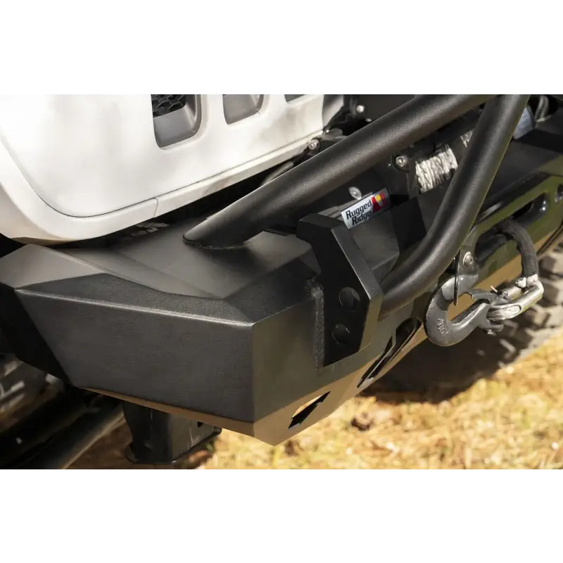 Rugged Ridge HD Bumper Stubby Front for Jeep Wrangler and Ford Bronco