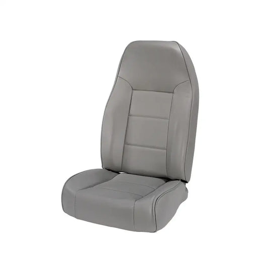 Rugged Ridge High-Back Front Seat Gray with Black Stitching