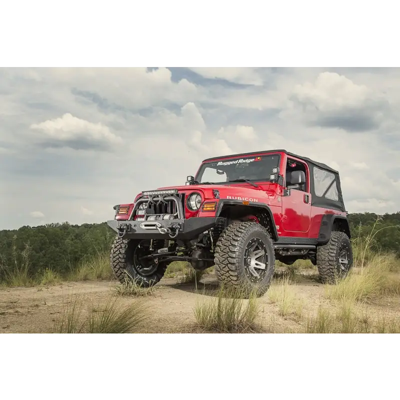 Rugged Ridge Hurricane Flat Fender Flares for Jeep Wrangler TJ
