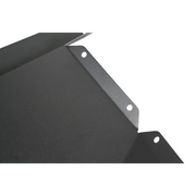 Rugged Ridge black plastic cutting board with hole regulatory 18-20 Jeep Wrangler JL