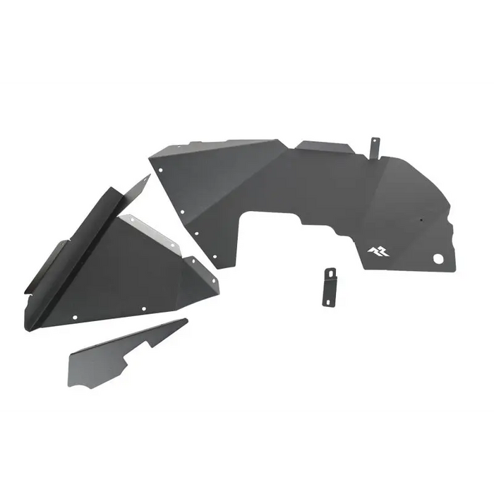 Black plastic motorcycle fender cover for Kawasaki VXR, Rugged Ridge Inner Fender Liners Frnt Aluminum Black 18-20 Jeep Wrangler JL.