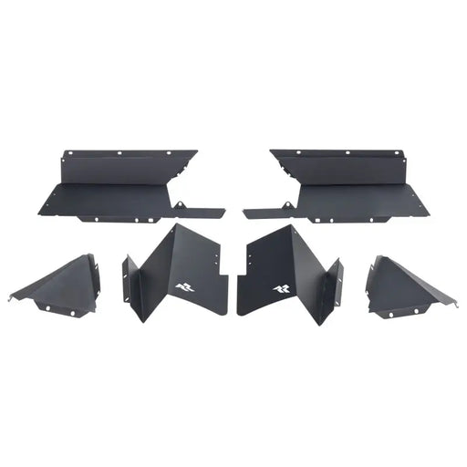 Rugged Ridge rear fender liners - black plastic side panels for Jeep Gladiator JT