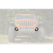 Rugged Ridge Jeep Wrangler JL Gladiator Venator Front Bumper Stubby Ends - Black with big tire on front