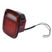 Rugged Ridge LED Tail Light Assembly for Jeep CJ / Wrangler - Red Light with Wire