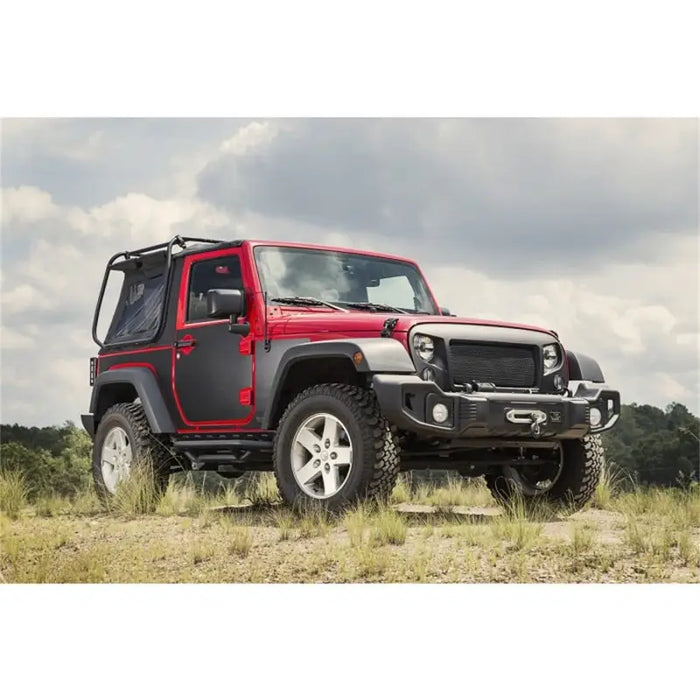 Rugged Ridge Magnetic Protection Panel Kit for 07-18 Jeep Wrangler with large front bumper