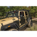 Magnetic protection panel kit for 07-18 Jeep Wrangler parked in dirt