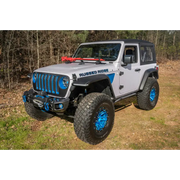 Jeep Wrangler JL with rugged ridge max terrain fender flare set