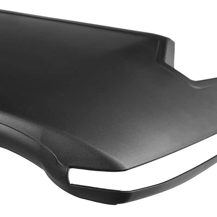 Black plastic seat from Rugged Ridge Max Terrain Fender Flare Set for Jeep Wrangler.
