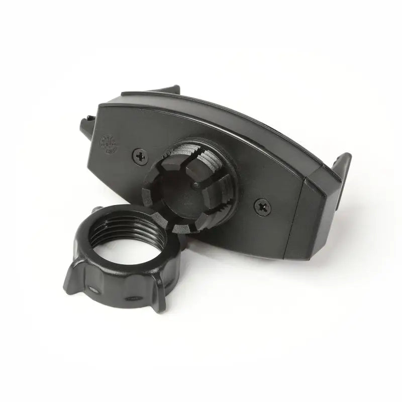 Rugged Ridge Phone Mount with Nut on Black Object