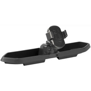 Rugged Ridge Jeep Wrangler Wireless Charging Phone Mount System with Black Car Door Handle
