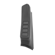 Rugged Ridge A-Pillar 4 Switch Pod Black LHD 11-18 Jeep Wrangler JK door handle
