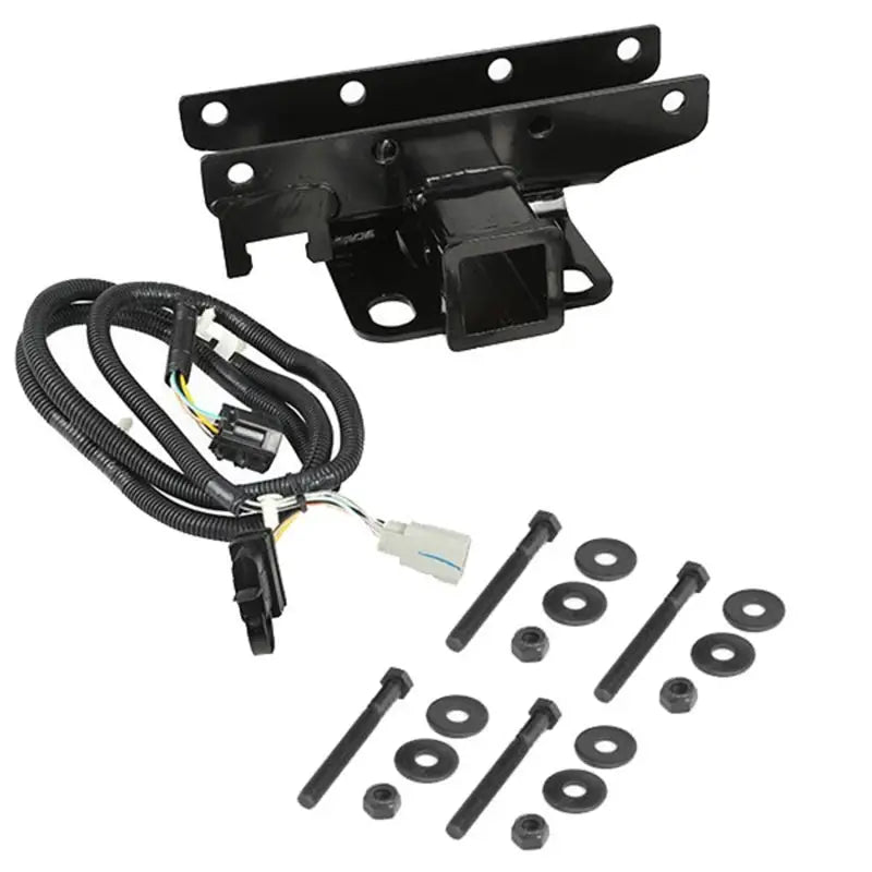 Rugged Ridge Receiver Hitch Kit with Wiring Harness for 07-18 Jeep Wrangler JK