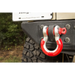 Rugged Ridge Red D-Ring Isolator Kit with Hook on Jeep