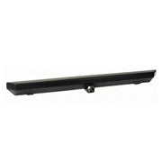 Black shelf with metal handle - Rugged Ridge Rock Crawler Rear Bumper for 87-06 Jeep Wrangler