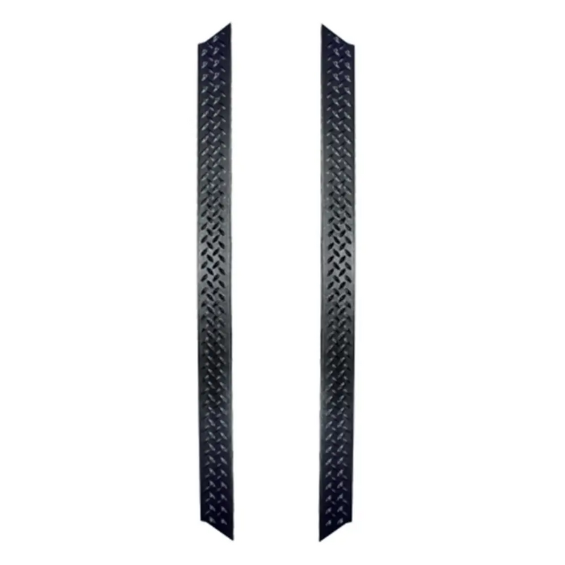 Rugged Ridge Body Armor Diamond Pattern Black Metal Bars for Jeep Wrangler TJ