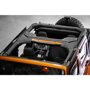 Rugged Ridge Roll Bar Cover on Jeep Wrangler Unlimited JK