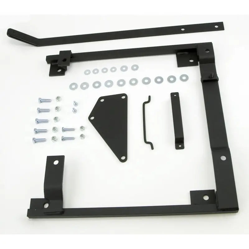 Rugged Ridge front bumper mount kit for Jeep Wrangler TJ.