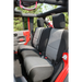 Rugged Ridge Black/Gray Seat Cover Kit for Jeep Wrangler JK