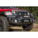 Rugged Ridge Spartacus Front Bumper Black on Red Jeep Wrangler