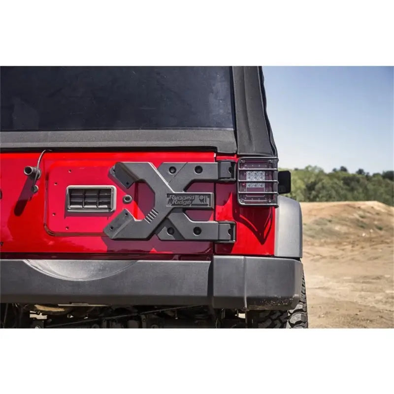Rugged Ridge Spartacus HD Tire Carrier Hinge Casting for 07-18 Jeep Wrangler JK