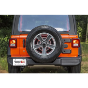 Rugged Ridge Spartacus HD Tire Carrier Hinge Casting on 18-20 Jeep Wrangler JL
