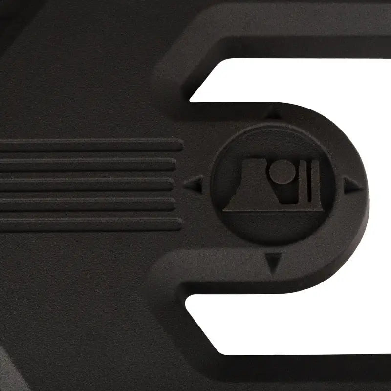 Rugged Ridge Spartacus HD Tire Carrier Hinge Casting featuring black polymer stock