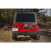Rugged Ridge Spartacus HD Tire Carrier Kit for 97-06 TJ - Red Jeep Close Up