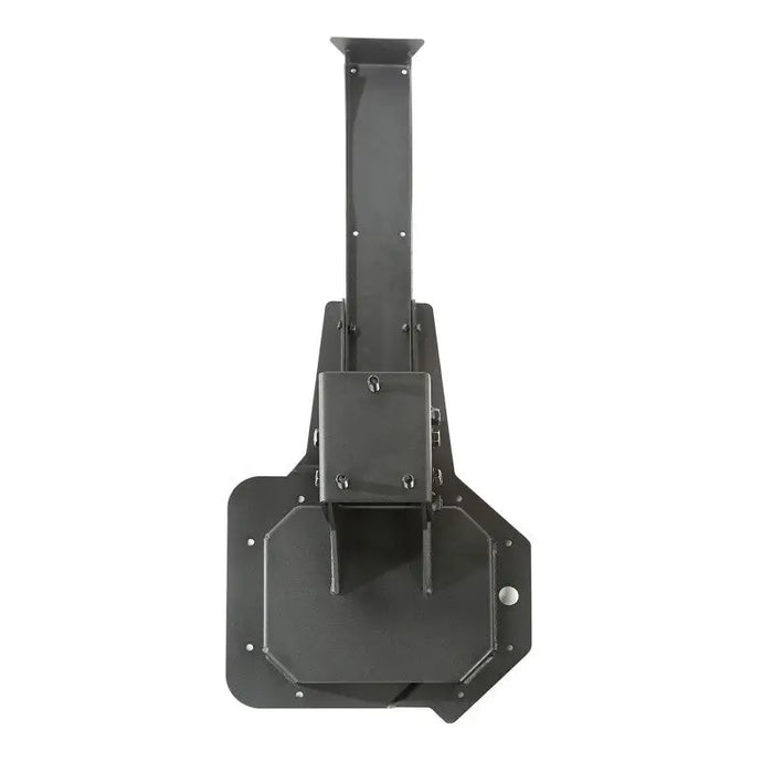 Rugged Ridge Spartacus HD Tire Carrier Wheel Mount with Black Metal Shovel