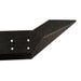 Black plastic shelf bracket for Rugged Ridge Spartan Front Bumper HCE w/Overrider 07-18 Jeep Wrangler JK.