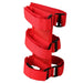 Rugged Ridge Sport Bar Fire Extinguisher Holder Red with Straps