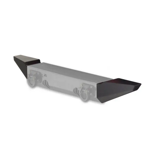 Black shelf with metal handle - Rugged Ridge Standard Bumper Ends XHD Front Bumper 76-06 CJ&Wrang