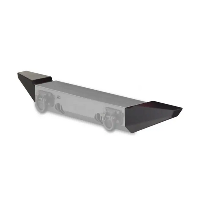 Rugged Ridge Standard Bumper Ends XHD Front Bumper 76-06 CJ&Wrang - Black shelf with metal handle