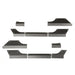 Rugged Ridge XHD Armor Cladding metal brackets for Jeep Wrangler JK.