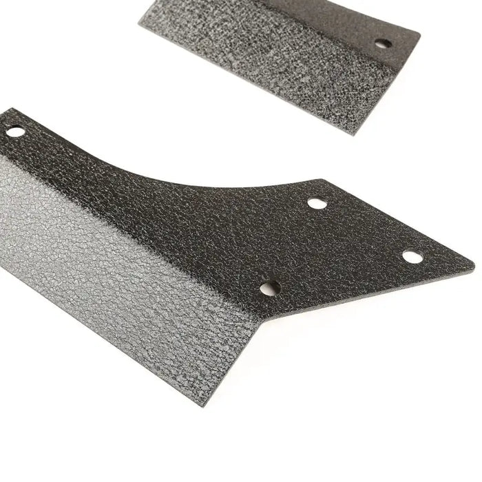 Rugged Ridge XHD Armor Cladding black rubber pads for Jeep Wrangler JK.