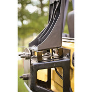 Rugged Ridge Third Brake Light Spacer for 97-06 Jeep Wrangler TJ - Metal handle close up