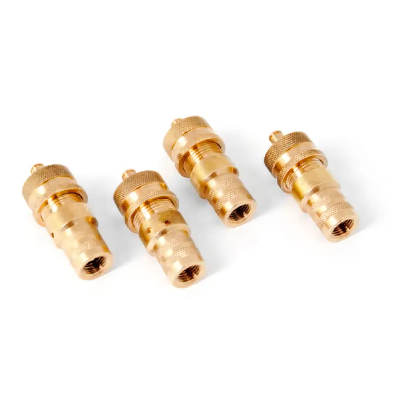 Rugged Ridge 3 pcs Brass Female Connectors for Water Hose