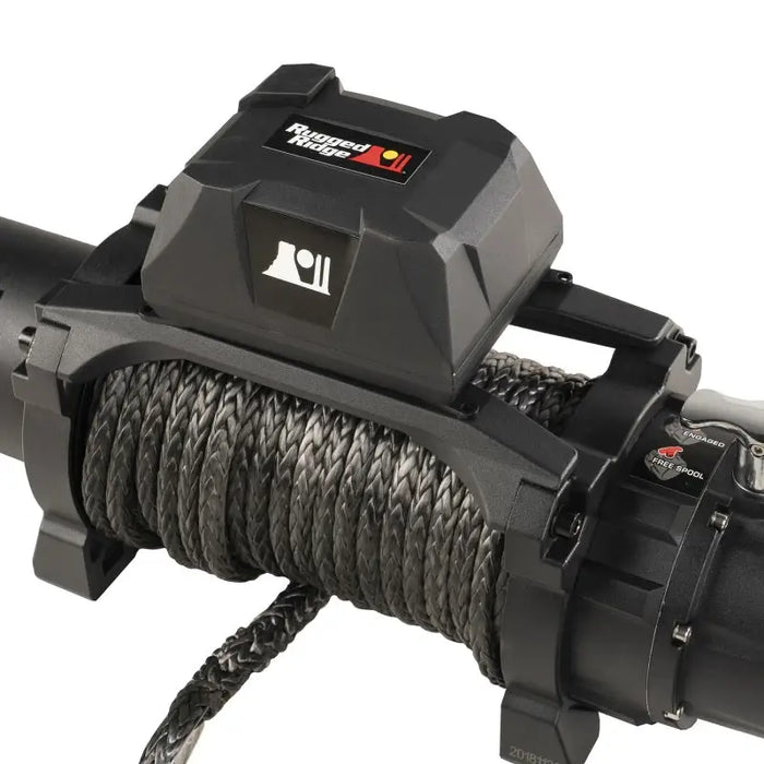 Rugged Ridge Trekker S12.5 Winch with Wire Rope and Wireless Controller